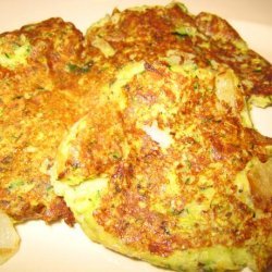 Squash and Zucchini Cakes (Paula Deen Recipe) recipe