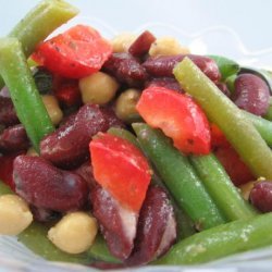 My Three Bean Salad-No Sugar recipe