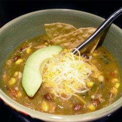 Liz's Spicy Chicken and Green Chile Soup recipe
