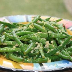 South Beach Green Beans With Garlic and Lemon recipe