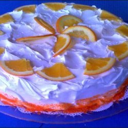 Orange Creamsicle Cake (From Scratch) recipe