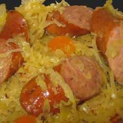 Sauerkraut With Polish Sausage recipe