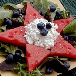 Watermelon Star Salads recipe