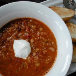 Lentil & Tomato Soup recipe