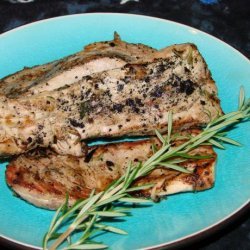 Grill Pork  With Rosemary and Lavender recipe