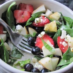 Red, White and Blue Salad recipe