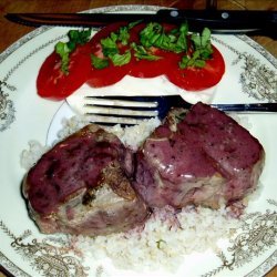 Lamb Chops With Rosemary and Port Wine Sauce recipe