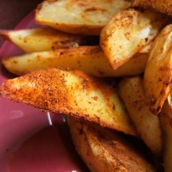 Baked Spicy Fries recipe