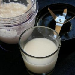 Make Your Own Coconut Milk recipe