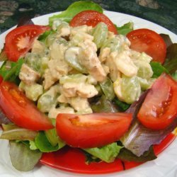 Crunchy, Low-Fat Summer Chicken Salad recipe