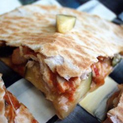 Zucchini and Tuna Quesadillas recipe