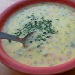 Crock Pot No-Fuss Potato Soup recipe