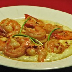 Shrimp and Goat Cheese Grits recipe