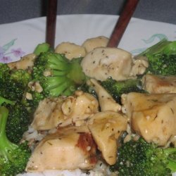 Chicken With Broccoli and Garlic Sauce (5 Points) recipe