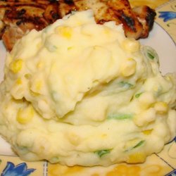 Mashed Potatoes With Corn and Chives recipe