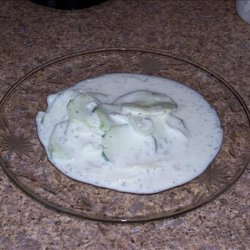 Dilly Cucumber Salad recipe