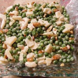 Pea Salad With Almonds recipe