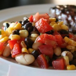 Black & White Bean & Corn Salad recipe