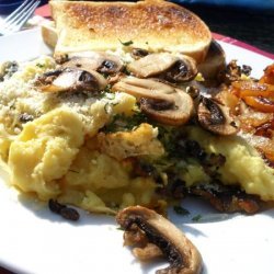 Brouillade of Mushrooms (or the best scrambled eggs you'll ever eat) recipe