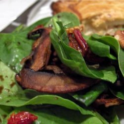 Spinach Salad With Pecans and Sun-Dried Tomato recipe