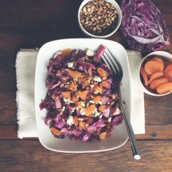 Warm Red Cabbage Salad recipe