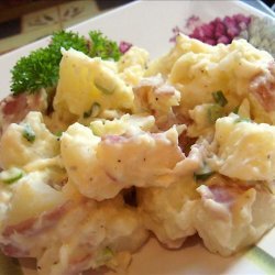 Warm Dijon Potato Salad recipe