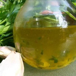 Spanish Style Garlic and Parsley Flavored Olive Oil recipe
