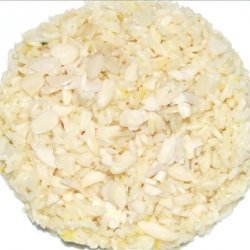Garlic-Almond-Sherry Rice with Saffron recipe