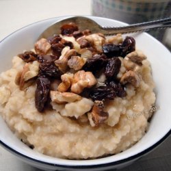 Homemade Brown Rice Hot Cereal recipe