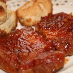 Oven-Baked Sweet BBQ Chops recipe
