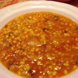 Littlemafia's Supe Joh - Iranian Barley Soup recipe