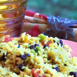 Black Bean & Yellow Rice Salad recipe