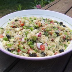 Quinoa and  Vegetable Tabouli Salad recipe