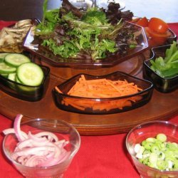 Mini Salad Bar for Picky In-Laws recipe