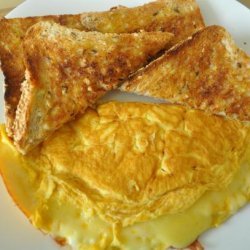 Mommy's Swiss Cheese Omelette for 2 or More recipe