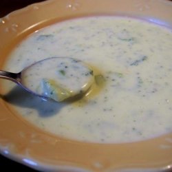 Black Eyed Pea Broccoli Cheese Soup recipe