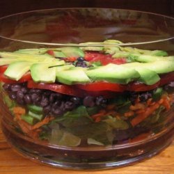 Mexican Seven Layer Salad recipe