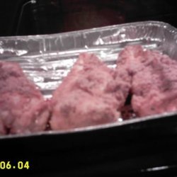 Deviled Oven- Fried Chicken recipe