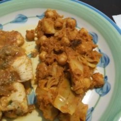 Chickpea and Artichoke Masala recipe