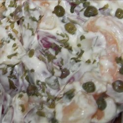 Cold Shrimp Salad With Capers and Dill recipe