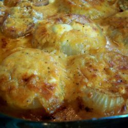 Cheesy Roasted Onions with Smoked Paprika recipe