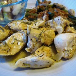 Garlic Roast Chicken With Rosemary and Lemon recipe