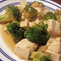 Sa Cha Tofu With Broccoli and Cauliflower recipe