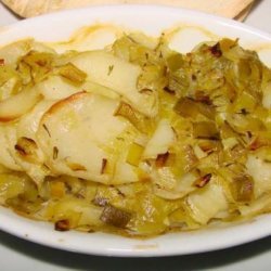 Potato & Leek Gratin recipe