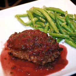 Filet Mignon With Madeira Pan Sauce With Mustard and Anchovies recipe