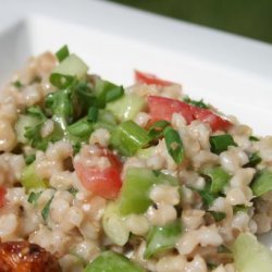 Herbed Barley Salad recipe