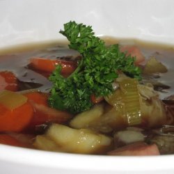 Cabbage Soup With Ham recipe