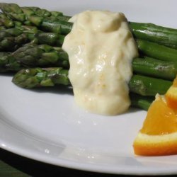 Asparagus With Low Fat Orange Sauce recipe