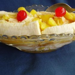 Mango and Banana Sundae recipe
