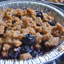 Individual Blueberry or Apple Crisp recipe
